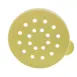 Winco PDG-YL Dredge Lid, 10 oz Yellow Polycarbonate Top for PDG-10 & PDG-10AC NSF Certified - 6/Pack 1 image