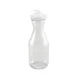 Winco PDT-05 Polycarbonate Decanter With Flip-Top Lid, 0.5 Qt. 1 image
