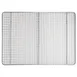 Winco PGWS-1216 Wire Pan Grate, 12" X 16-1/2", 1/2 Size, Rectangular, Footed 1 image