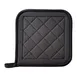 Winco PH-8N Neoprene 8" X 8" Pot Holder, Stain & Water Resistant, Black 1 image