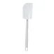 Winco PSC-14 14" White Plastic Scraper, Flat Blade, Withstands Temperatures Up To 120°F 1 image