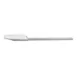 Winco PSGE-16 16" Bowl-Shaped Plastic Scraper, White 1 image
