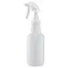 Winco PSR-9W Spray Bottle, 28 oz. Plastic, White Sprayer 1 image