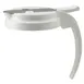 Winco PSUD-WLID Lid, for 32 oz. and 48 oz. Syrup Dispenser, White 1 image