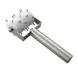 Winco RD-2 2" Wide Half Size Dough Poller Docker - Stainless Steel Pins 1 image