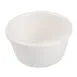 Winco RP-1W - 1.5 oz White Melamine Ramekin, Heat-Resistant 212°F, Dishwasher-Safe - 1 Dozen 1 image