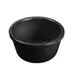 Winco RP-2K 2‑oz Black Melamine Ramekin – Heat‑Resistant to 212°F, Dishwasher‑Safe, NSF - 1 Dozen 1 image
