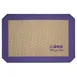Winco SBS-11PP Purple Silicone Baking Mat, 8-1/4" X 11-3/4", 1/4 Size, Allergen Free 1 image