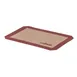 Winco SBS-24 Red Silicone Baking Mat, 16-3/8" X 24-1/2", Double-Sided, Rectangular 1 image