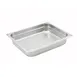 Winco SPJH-202 22 Gauge 2 1/2" Half Size Steam Table Pan / Hotel Pan 1 image