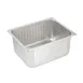 Winco SPJH-206PF 6" 1/2 Size Stainless Steel Perforated Steam Pan 1 image