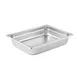 Winco SPJL-202 25 Gauge 2 1/2" Half Size Solid Anti-Jam Steam Table Pan 1 image