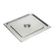 Winco SPSCTT Steam Table Pan Cover, 2/3 Size, Solid, with Handle 1 image