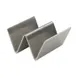 Winco TCHS-12MN Mini Taco Holder, 2-3/8"L X 2"W X 1"H, Holds 1-2 Tacos, Stainless Steel 1 image