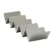 Winco TCHS-45 Taco Holder, 14"L X 4"W X 2"H, Holds 4-5 Tacos, Stainless Steel 1 image