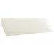Winco TW-75W Stabilizer Wedge, 2" L x 1-1/4" W x 1/4" H, BPA‑free clear plastic leveler, - 75/Pack 1 image