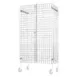 Winco VCG-2460 Wire Security Cage, Chrome Plated - 24"X60"X63"H 1 image