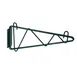 Winco VEXB-21 Wire Shelf Wall Mount Brackets, 21" Deep, Epoxy Coated Green Finish - 1 Pair 2 image