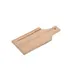 Winco WCB-125 Wooden Bread / Cheese Board 12" x 5" with Handle 1 image
