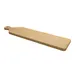 Winco WCB-225 22 1/2" x 5 1/2" x 3/4" French Bread Serving Board w/ Handle 1 image