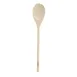 Winco WWP-16 16" Wooden Spoon, 14-17" Length, Natural Wood Construction - 1 Dozen 1 image