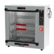 Metro HBCS8-B HotBlox Xpress S8 Countertop Holding Cabinet, 4-Shelf, Clear Flip Doors, Aluminum, 875W, 120V 1 image