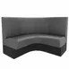 QA Group QAB-CAS-CNR-CHN Cascade Collection Banquette Booth 1 image