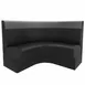 QA Group QAB-CAS-CNR-HR Cascade Collection Banquette Booth, Upholstered Back 2 image