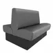 QA Group QAB-CAS-DBL-CHN Cascade Collection Banquette Booth 1 image