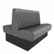 QA Group QAB-CAS-DBL-DMS Cascade Collection Banquette Booth 1 image