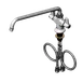 T&S Brass 5F-2SLX18 Equip Faucet, 18" Swing Nozzle, Deck Mount, Single Hole Base 1 image
