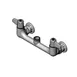 T&S Brass 5F-8WLS00 Equip Faucet, 8", Wall Mount, Less Nozzle, Ceramic Cartridge 1 image