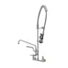 T&S Brass S-0133-U12-B Eversteel 8” Wall Mount Mixing Faucet with Body 1 image