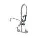 T&S Brass SMPK-8WLV-08 Mini Pre-Rinse Unit, 8" Wall Mount Mixing Faucet 1 image