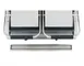 Cookline PG-2 22" Double Sandwich Panini Grill w/ Cast Iron Non-Stick Grooved Plates, 120V 7 image