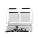 Cookline PG-2 22" Double Sandwich Panini Grill w/ Cast Iron Non-Stick Grooved Plates, 120V 5 image
