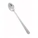 Winco 0001-02 Iced Tea Spoon, 7-7/8" Length, 18/0 Stainless Steel, Vibro Finish - 1 Dozen 1 image