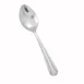 Winco 0001-09 Demitasse Spoon, 4-5/8" 18/0 Stainless Steel, Vibro Finish, Dominion - 1 Dozen 1 image