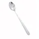 Winco 0002-02 8" Windsor Iced Tea Spoon, 18/0 Stainless Steel, Vibro Finish, 7-8" Length - 1 Dozen 1 image