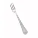 Winco 0005-07 Oyster Fork, 5-5/8" Heavy-Weight Mirror Finish Dots, 18/0 Stainless Steel - 1 Dozen 1 image