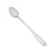Winco 0031-02 Iced Tea Spoon, 7-13/16" Heavy 18/8 Stainless Steel, Peacock Mirror Finish - 1 Dozen 1 image