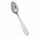 Winco 0031-09 Demitasse Spoon, 4-1/2" Heavy, 18/8 Stainless Steel, Mirror Finish, Peacock - 1 Dozen 1 image