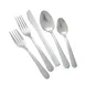 Winco 0082-06 6-1/4" Windsor Salad Fork, 6" Length, 18/0 Stainless Steel, Vibro Finish - 24/Pack 2 image