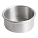 Winco ACP-042 Layer Cake Pan, 4" Dia. X 2"H, Round, Aluminum 1 image