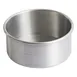 Winco ACP-063 Layer Cake Pan, 6" Dia. X 3"H, Round, Aluminum 1 image