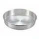 Winco ACP-083 Layer Cake Pan, 8" Dia. X 3"H, Round, Aluminum 1 image