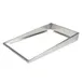 Winco ADB-4 Stainless Steel Full Size Angled Display Adapter 1 image