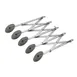Winco ADD-5 Dough Divider, Stainless Steel Pastry Cutter, 5 Wheel, Adjustable 3/4" To 4-3/8" 1 image