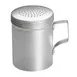 Winco ADRG-10 10 oz. Aluminum Dredge with Handle 1 image