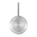 Winco AFP-8S Majestic 8" Aluminum Fry Pan, Natural Finish 1 image